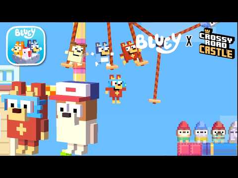Bluey X Crossy Road Castle - New Section With Rusty & Jack