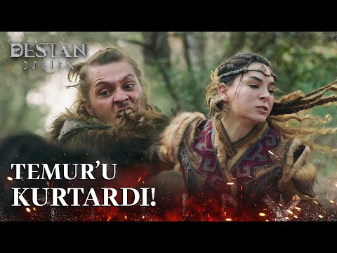 Akkız, Temur'un canını kurtarıyor! - Destan 7. Bölüm