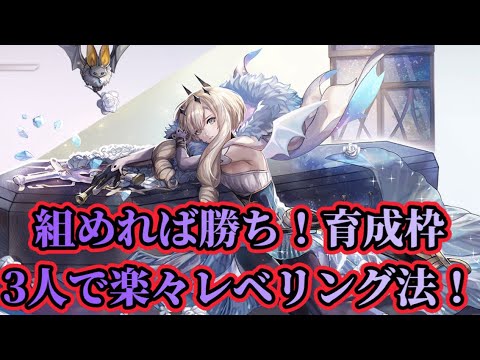 【アナザーエデン】【アナデン】エニ様も大活躍！天冥値16でOK！編成難易度低で楽々キャラ育成方法はこれ！育成枠3枠で快適レベリング周回！【Another Eden】