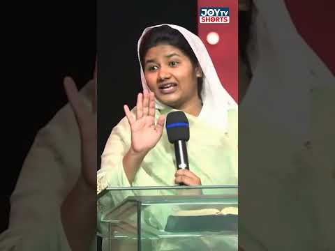 என் கணவர் எப்போதும் பயன்படுத்தும் ஒரு வார்த்தை 🔥💯 | Sis. Princy Leo | #shorts #joytv #short