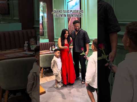 La concurrence est rude à présent  Monsieur 😂 #family #familytime #valentin #amour