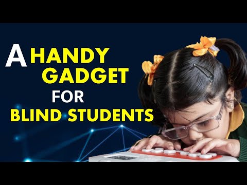 Indian startup designs 'the world's first self-learning braille literacy device' | Tech It Out