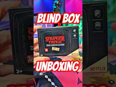 🕷️ STRANGER THINGS SERIES 2 BLIND BOX UNBOXING ✨️ #ASMR #asmrunboxing #strangerthings #shorts