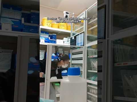 💉When doctor says “Prepare this item ASAP” and nurse be like…😅#nursing #medical #medicalindustry#fyp