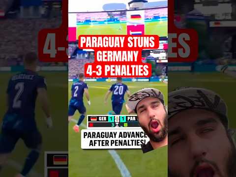 Paraguay STUNS Germany in Penalties! World Cup 2026 Round of 32 Upset