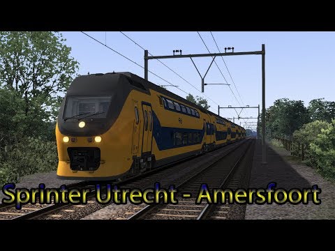Sprinterdienst Utrecht Amersfoort Train Simulator 2018
