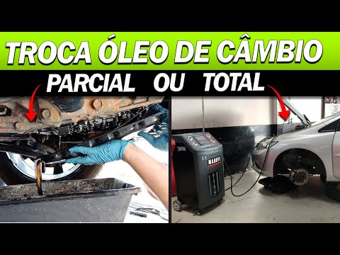 Entenda as DIFERENÇAS e SAIBA QUAL REALIZAR! Troca PARCIAL ou TOTAL de ÓLEO do Câmbio Automatico