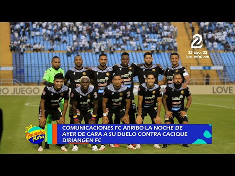 Comunicaciones FC arriba a Nicaragua de cara al duelo contra Cacique Diriangén