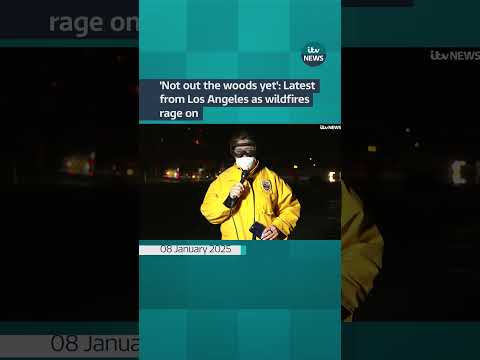 CNN correspondent in Los Angeles tells ITV News of the wildfires that are yet to come #itvnews