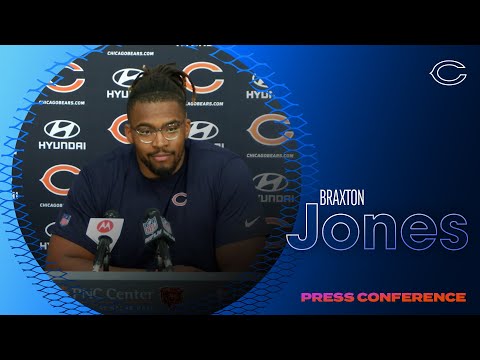 Braxton Jones: 'Master the little things every day' | Chicago Bears video clip
