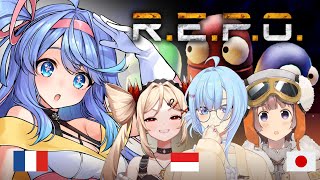 【R.E.P.O.】国際コラボってまぁ？！✨VEEⅹJKT48V【甘楽デイティー/マル・ナナモナ/Pia Meraleo /Kanaia A