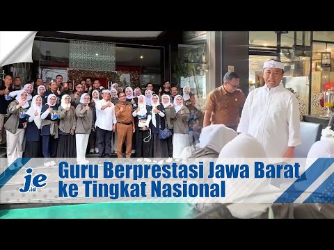 Sekda Herman Lepas Guru Berprestasi Jawa Barat untuk Menorehkan Prestasi di Tingkat Nasional