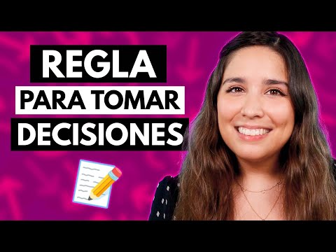 ¿Cómo tomar decisiones? 🤔 Regla 10/10/10 para tomar la mejor decisión ✅