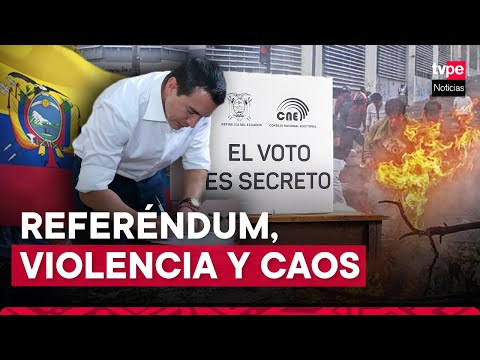 Ecuador: referéndum en medio de la violencia. Geomundo de hoy lunes 22 de abril del 2024