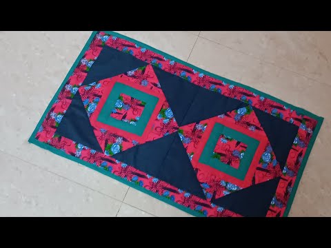 ಪ್ಯಾಚ್ ವಕ೯ ನಿಂದ ಸುಂದರ ಕಾಲೊರಸು|Beautiful Door Mat Making Video|Patch Work idea|
