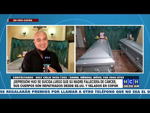 Velan los restos de hondureños repatriados de EE.UU. en Santa Rosa de Copán
