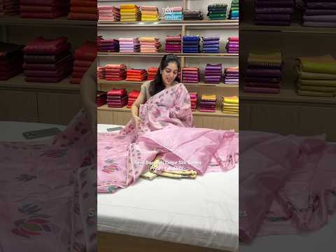 For enquiries and orders, please WhatsApp us on +91 8921 2434 14 #sareelove #kanchipattu