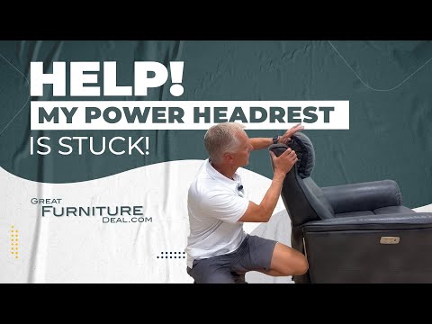 Help! My Power Headrest is Stuck! Troubleshooting a Broken Power Headrest on Your Recliner