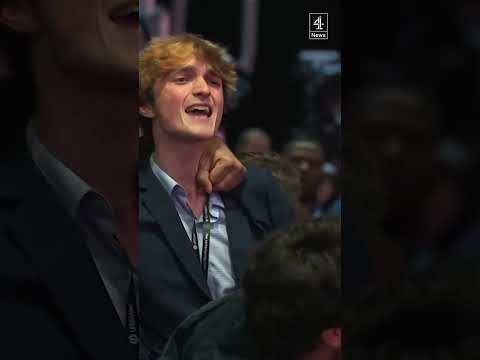 Protester removed from Labour conference during chancellor speech