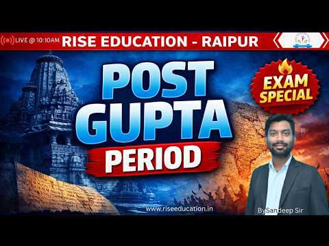 📢 DAY-2, उत्तर गुप्त काल (Post Gupta Period) | Important Facts & Questions & More! 🎯🏆