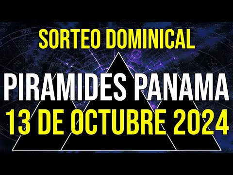 Pirámides Loteria Panamá para el Domingo 13 de Octubre 2024 Lotería de Panamá