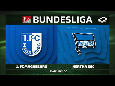 LIVE 🔴 1. FC Magdeburg vs. Hertha BSC | Matchday 32 - Bundesliga 2 2025/26
