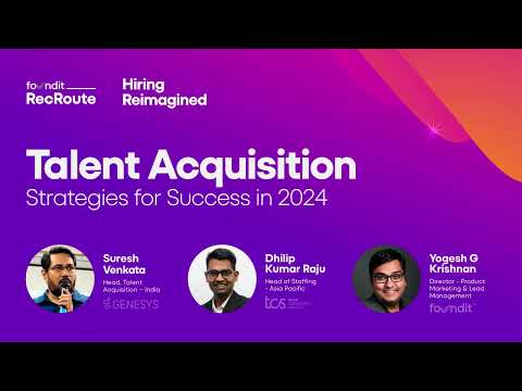 RecRoute Webinar | Talent Acquisition - Strategies for Success in 2024