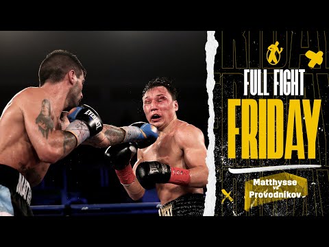 Full Fight | Lucas Matthysse vs Ruslan Provodnikov! All Out Slug Fest! Provod Battled Through Cut!