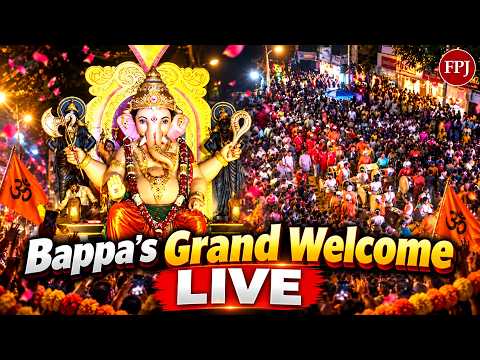 LIVE: Countrywide Ganeshotsav Celebrations Begin | Grand Pandals &amp; Devotion