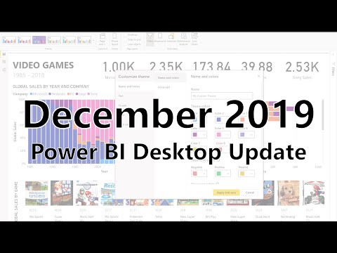 Power BI Desktop Update - December 2019