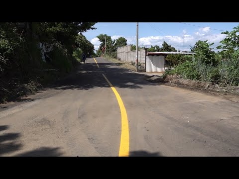 Alcaldía de Managua inaugura mejoramiento vial en Villa Cuba