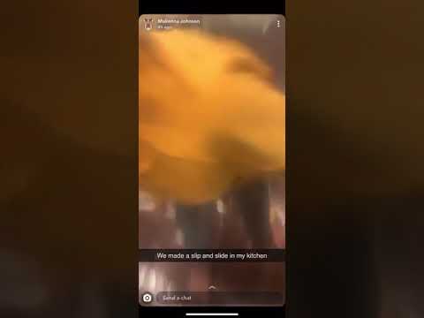Indoor Kitchen Slip and Slide