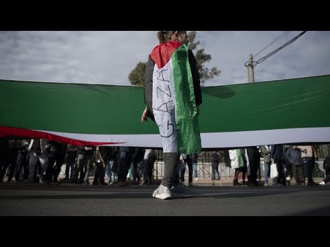 Ελλάδα: Μαζικό συλλαλητήριο υπέρ του Παλαιστινιακού λαού στην Αθήνα