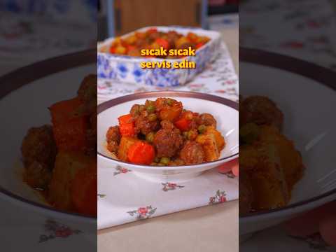 Bu Orman Kebabı Köfteli 😱 #yemekcom