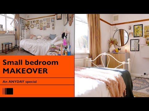 johnlewis.com & John Lewis Promo Code video: Small bedroom makeover | Tips to optimise space on a budget + room tour