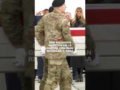 Seis soldados muertos en la guerra con Irán regresan a casa