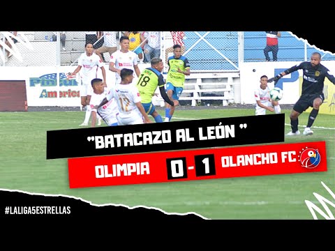 ¡BATACAZO! Olimpia 0 - 1 Olancho FC | Jornada 13 - Apertura 2022 | Liga Nacional de Honduras