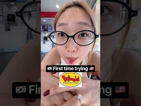 Korean trying Bojangles <strong>for</strong> the first <strong>time</strong>...🇰🇷🇺🇸🤤