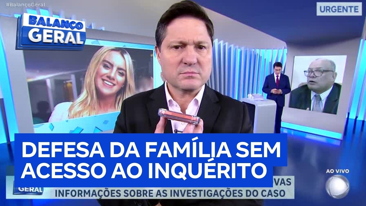 Caso Gisele: inquérito é protocolado sob sigilo duplo, e defesa da família não tem acesso