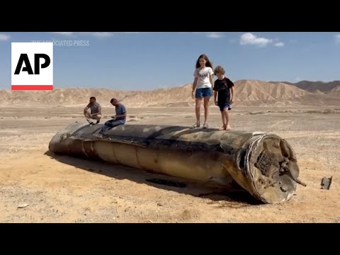 Fragments of Iranian missile found in southern Israeli desert