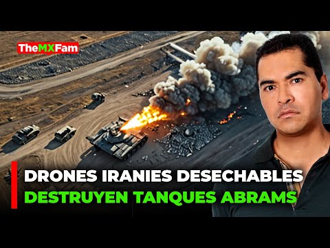 DRONES IRANIES BARATOS DESTRUYEN PODEROSOS ABRAMS EN UCRANIA | TheMXFam