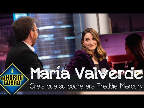 ¿Tu padre era Freddie Mercury, María Valverde confiesa una tierna historia - El Hormiguero