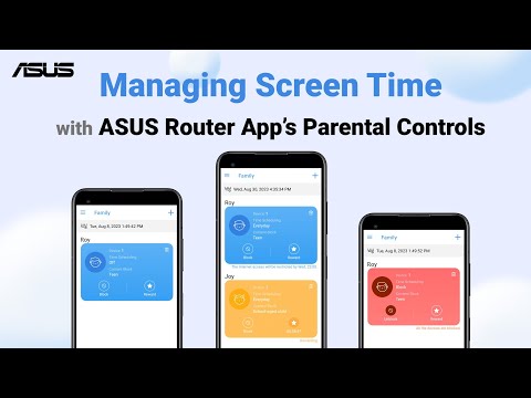 Managing Screen Time with ASUS Router Apps’ Parental Controls | ASUS SUPPORT