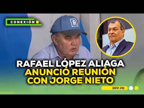 Desde Huaycán, López Aliaga reafirma que no asumirá el Senado y anuncia reunión con Jorge Nieto