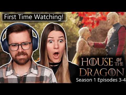 House Of The Dragon: S1, Episodes 3 & 4 | First Time Watching! | TV Series REACTION