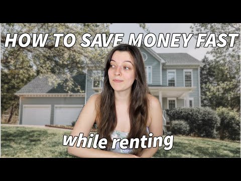 How to save money fast + how to save for a house while renting in an expensive city