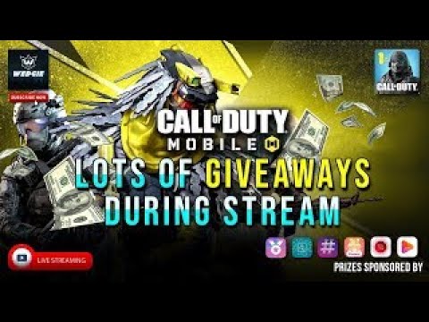 LIVE - RANKED COD Mobile: Playing with All Subscribers Until i get legendary! Then GIVEAWAY!