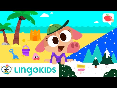 SEASONS OF THE YEAR for kids 🍂 | VOCABULARY, SONGS and GAMES | Lingokids