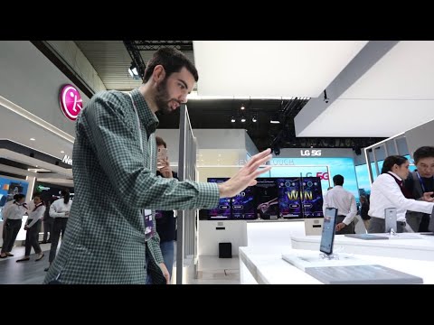 MWC 2019: LG G8 ThinQ Experience Zone Highlights