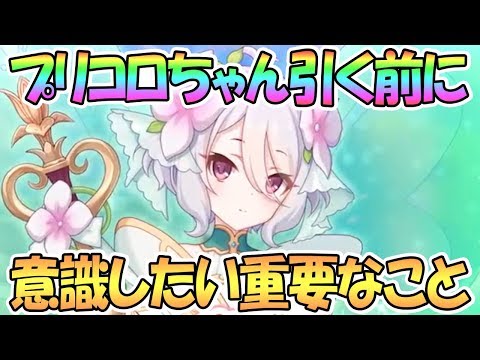 【プリコネR】重要！プリンセスコッコロちゃんを引く前に意識したいこと【プリコロ】【プリフェス】